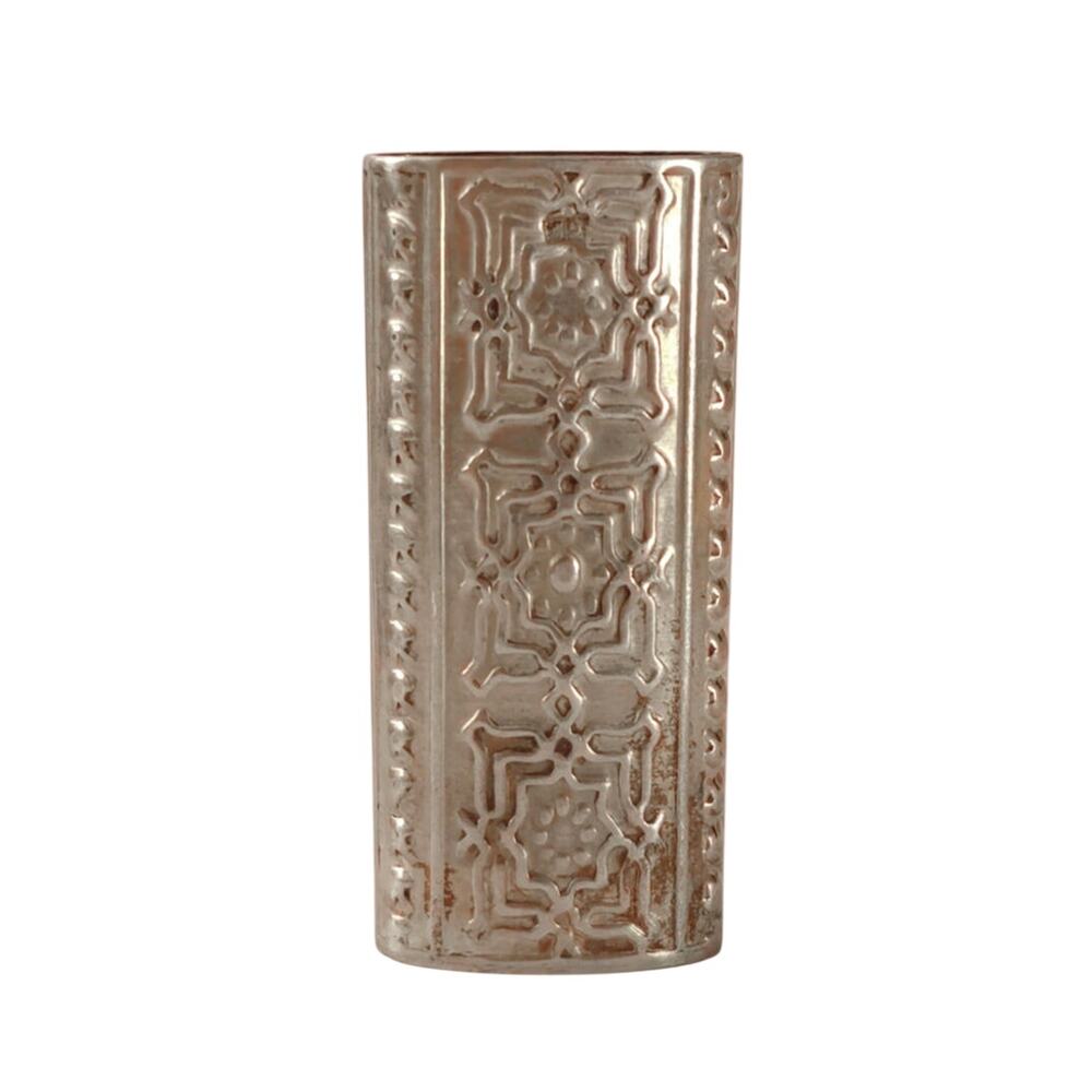 Vintage Moroccan Sterling Silver Embossed Arabesque Small Bic Lighter Cover